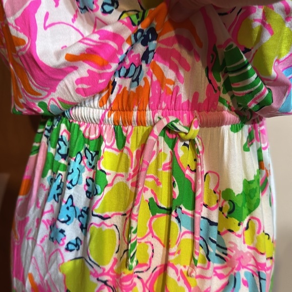 Lilly Pulitzer for Target Floral Maxi Dress - Pink, Green, Blue - Picture 3 of 4